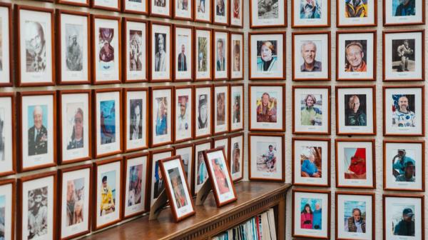 Photos of Explorers Club distinguished members
